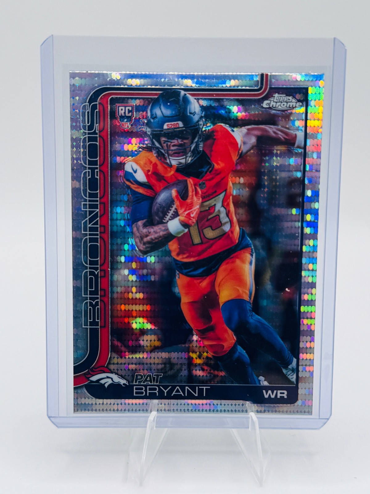 2025 Topps Chrome #313 Pat Bryant Purple Refractor #/75