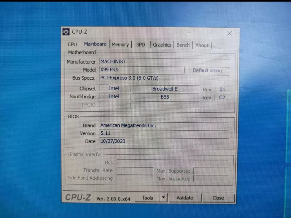 PC MACHINIStX99 PR9, Intel® Xeon® E5-1680 v4 @ 3.40GHz 8cores, Gra8GB,R64G - Image 3 of 4