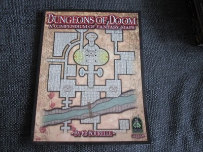 D&D 3E 3.5E D20 DUNGEONS OF DOOM KARTE KOMPENDIUM 1E 2E 4E 5E DUNGEON DRAGON GRR