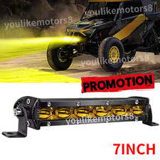 Snow Plow 7inch Yellow Led Work Lights Truck Tractor Headlight Tractor Suv Utv Snow Plow 7inch Yellow Led Work Lights Truck Tractor Headlight Tractor Suv Utv