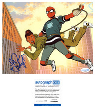 Hudson Thames 'Your Friendly Neighborhood Spider-Man' Signed 8x10 Photo ACOA