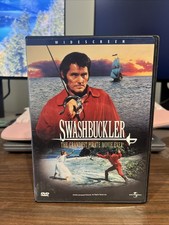 Swashbuckler (DVD, 1976) + Insert (Robert Shaw, James Earl Jones) RARE OOP HTF