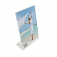 Zep Acrylic Tisch- Bilderrahmen Acryl 10 X 15 Cm Vertikal Transparent Neu
