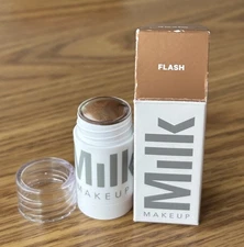 MILK MAKEUP Highlighter Stick - FLASH (Golden-Bronze Tone) 0.21 oz NWOB Note