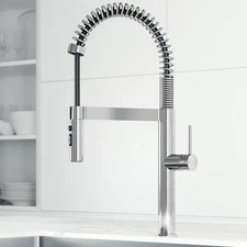 Vigo VG02052 Edison 1.8 GPM 20" H Single Handle 1 Hole Pre-Rinse - Chrome