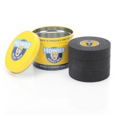 Black Hockey Tape - Durable 3-Pack of Cloth Stick Tape