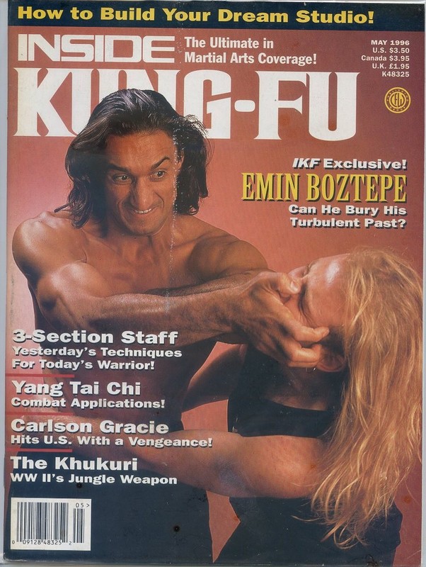 INSIDE KUNG FU magazine MAY 1996 Emin Boztepe Yang Tai Chi  UFC MMA 5/96