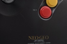 NEO GEO AES AES3-5 Console Full Recap NEOGEO SNK, YPbPr out, Joystick Sanwa
