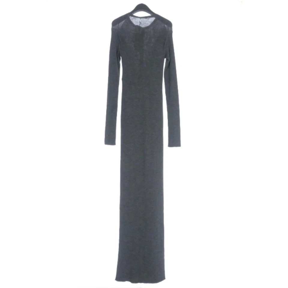 ANDEMULEMESTER ANN DEMEULEMEESTER 23AW HELMUS Vestido Acanalado Tejido Manga Larga L Usado Foto 2 de 4