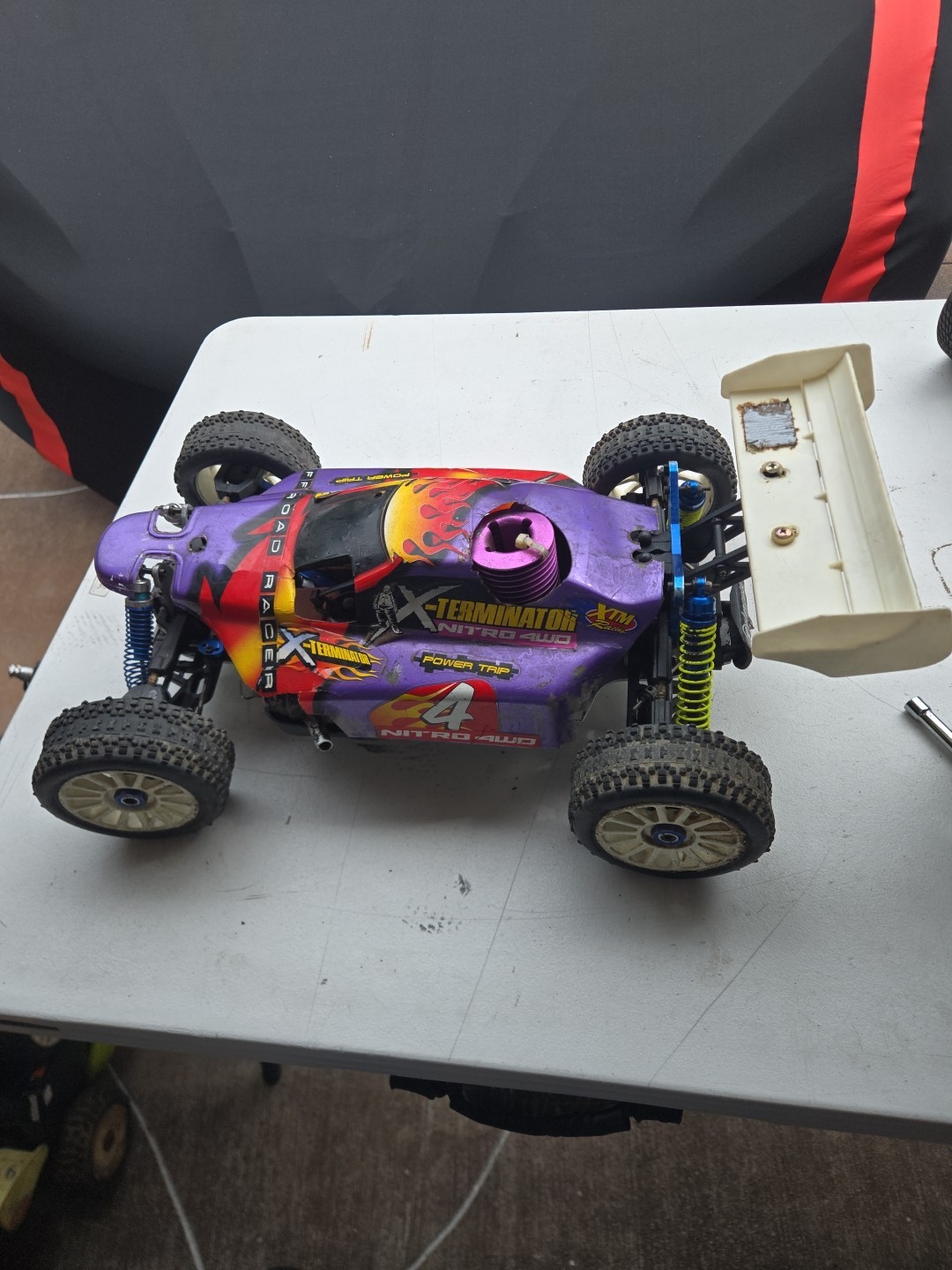 Vintage 1/8 Xtm X Terminator Buggy 