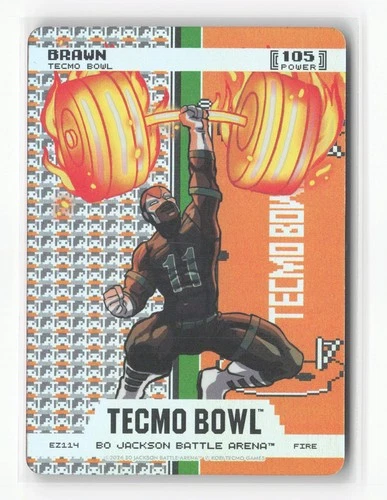 2026 Bo Jackson Battle Arena Tecmo Endzone BF - Brawn (A.J. Brown) #EZ114