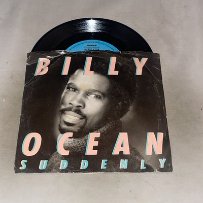 Billy Ocean Suddenly / Lucky Man Vinyl 45 Single (1985 Jive JS 1-9323) EX Cond