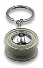 Vw Type 1 2 3 Stock Wheel Smoothie White Key Chain Bug Bus Ghia Super Beetle Vw Type 1 2 3 Stock Wheel Smoothie White Key Chain Bug Bus Ghia Super Beetle