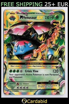 M Venusaur EX - EVO #2/108 XY - Evolutions Holo NM