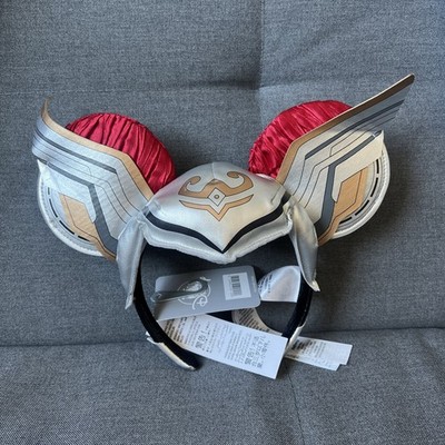 Disney Parks Marvel Mighty Thor Minnie Mouse Ears Headband