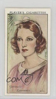 1934 Player's Film Stars Series 1 Tobacco Gertrude Lawrence #31 z6d