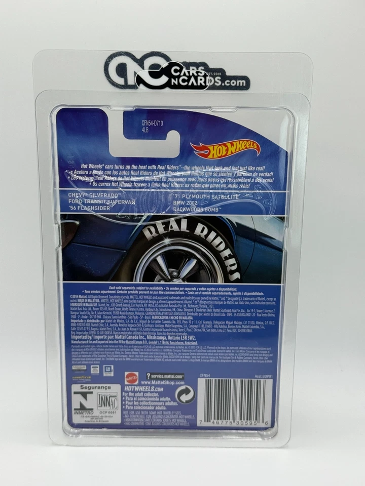 2015 Hot Wheels Real Riders Series 12/18 Chevy Silverado With Protector - Image 2 of 4
