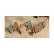Crooked Dice Post-Apoc 28mm Sheet Metal Barricades Pack New