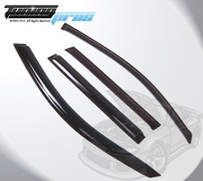 Outside Mount Window Visor 4 Pcs Dark Smoke For 2008-2013 Toyota Highlander
