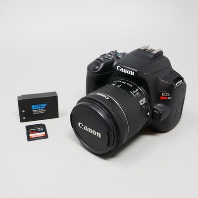 Canon EOS 250D SL3 24.1 MP Digital SLR Camera Kit w/ 18-55mm Lens