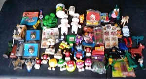 Lot Vintage Toys Disney Advertising McDonalds Ninja Turtles Pillsbury M&M Popeye