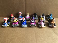 Hot Wheels Nintendo Super Mario Kart Die Cast Race Cars Mattel Lot Of 12
