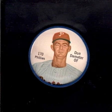 1962 Salada Coins #170 Don Demeter   NM J3566862