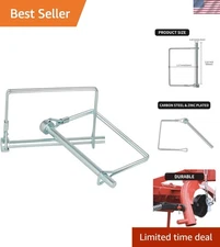 Reliable 2 Pack Safety Pins 1/4" x 3.15" - Effortless Installation and Use