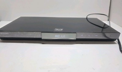 Samsung Model BD-C6800 3D Blu-Ray / DVD WiFi Player w/ HDMI No Remote WORKING