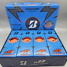 BRIDGESTONE GOLF BALLS E9 LONG DRIVE OPTIC ORANGE 1 DOZEN BRAND NEW High Speed