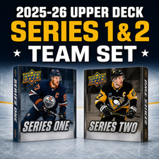 Anaheim Ducks 2025-26 Upper Deck Series 1 & 2 Base (12) Card Team Set