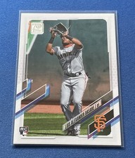 2021 Topps Series 2 #548 Luis Alexander Basabe RC San Francisco Giants