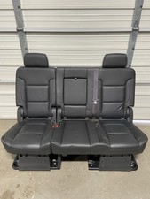 2015-2020 Suburban Escalade Esv Yukon Xl 2nd Second Row Black Bench Seat