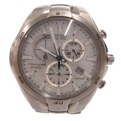 CITIZEN Alterna Eco Drive Wristwatch Solar Analog Silver Color Dial H570 S030757
