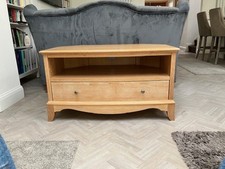 John Lewis Oak Veneer Corner TV Stand (103 cm width, 65cm depth, 57cm height)
