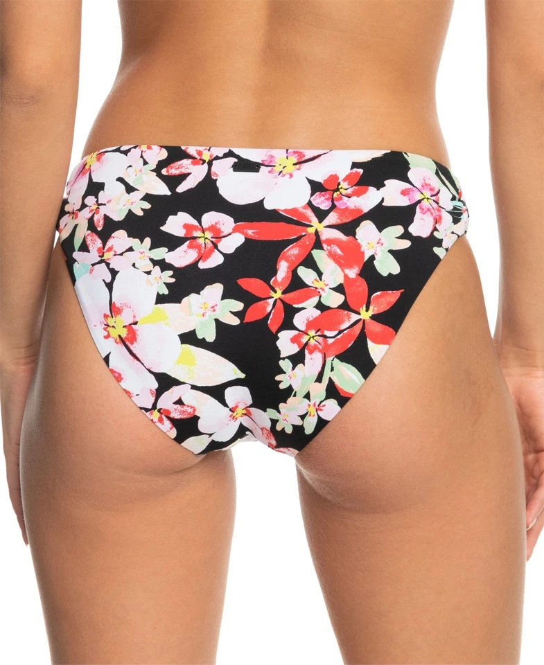 Roxy Swimwear Bottoms Anthracite New Life, Floral Design, XL - Image 3 of 3