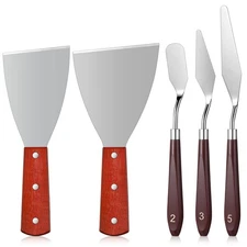 Minatee 5 Pcs 3D Printer Spatula Tool, Scraper Accessories... 