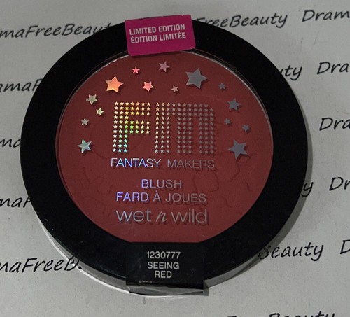 Wet n' Wild Fantasy Makers Limited Edition Halloween Matte Blush * SEEING RED * - Picture 4 of 10