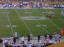Green Bay Packers/Baltimore Ravens 35 Yard Line! 12/27/2025