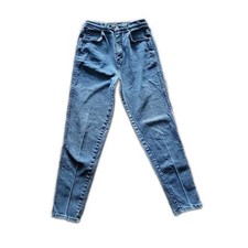 Stefano Acid Wash 80's Denim Mom Jeans Sz 12 High Rise 27.5" Inseam