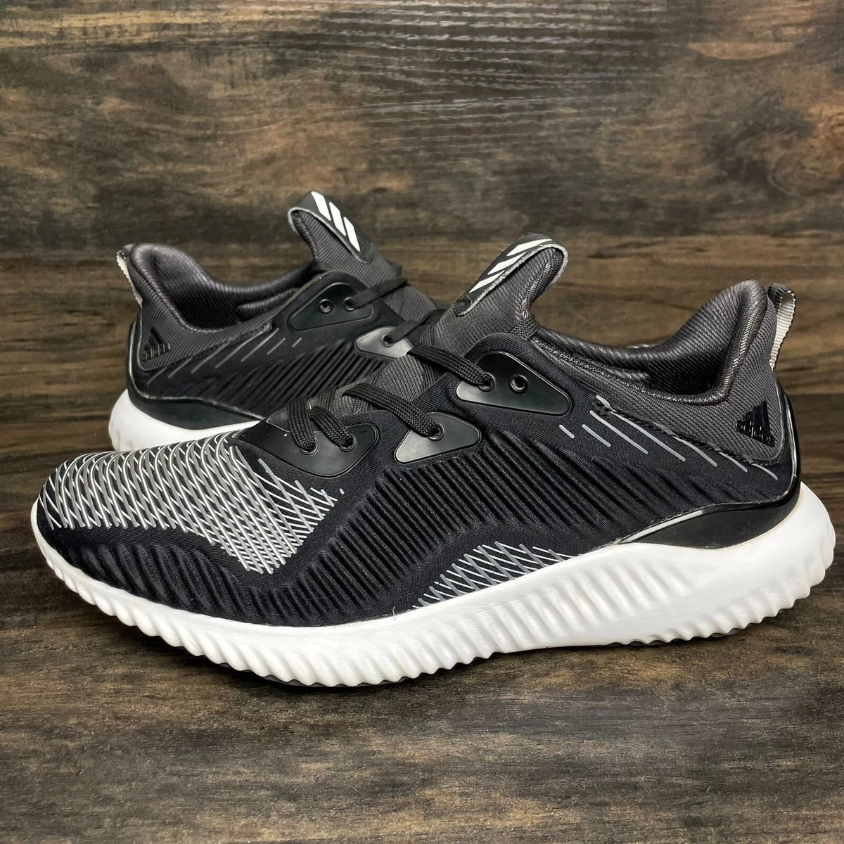 Adidas Alphabounce HPC Black Running Sneakers Size US 8 | eBay