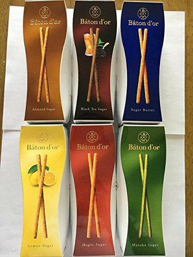 Japanese Popular Sweets Luxury Glico Baton Doll Pocky 6 types from