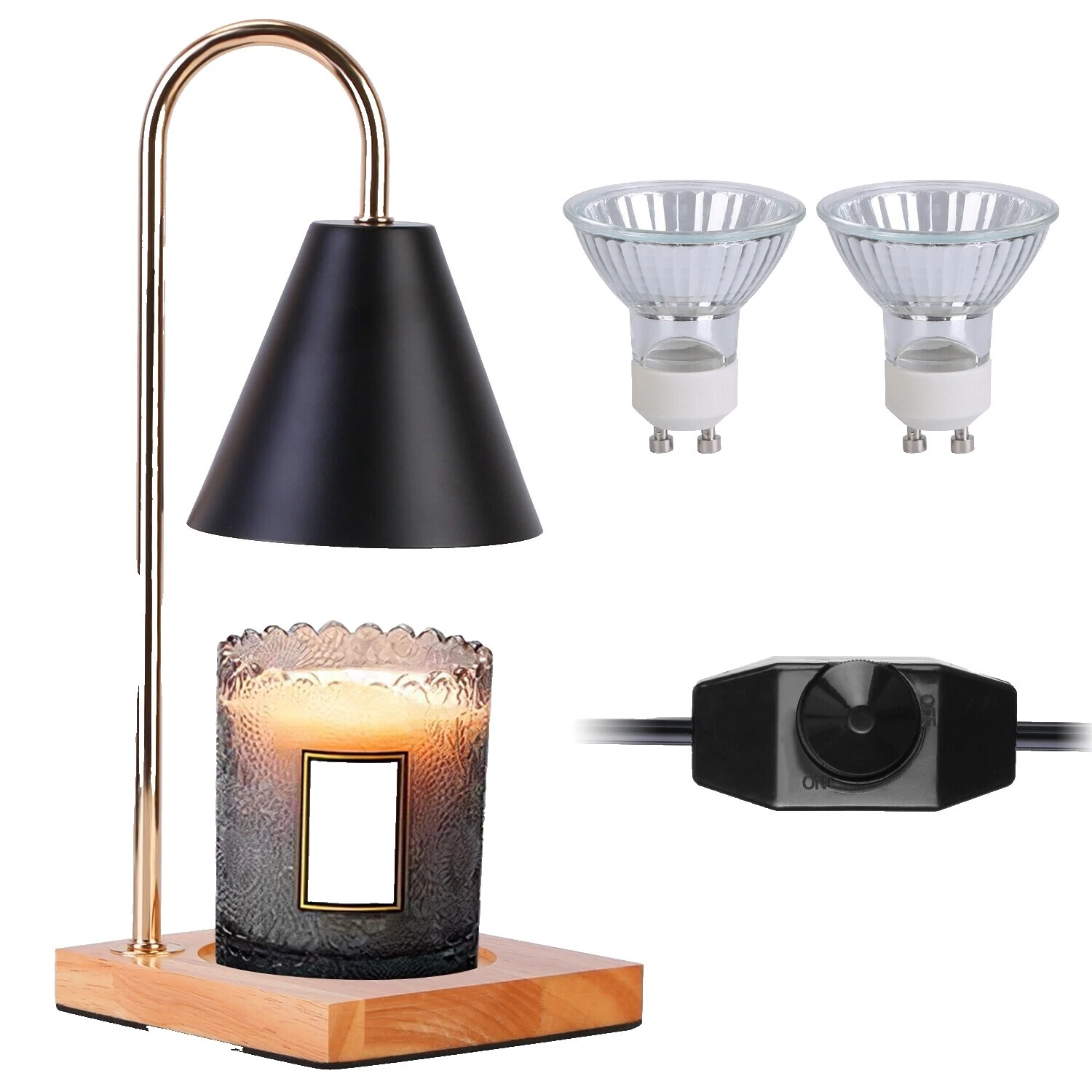 Candelabros de roble y accesorios