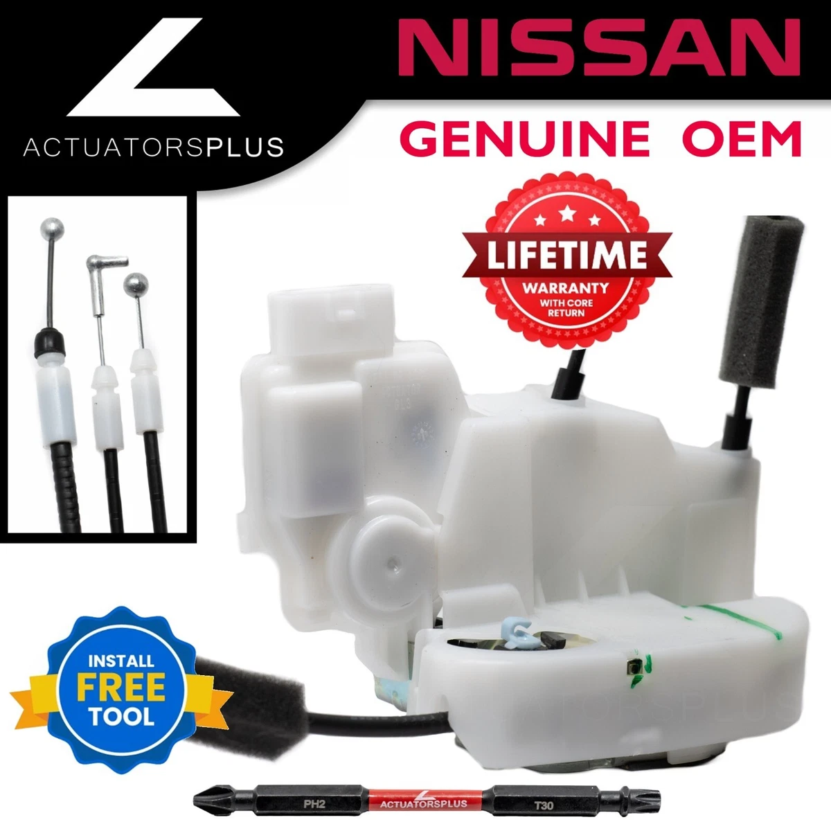 CABLE DE MANIJA PARA MALETERO NISSAN XTERRA 2006-2011 | OEM | REPUESTO ORIGINAL PARA PUERTA TRASERA
