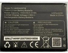New OEM Original AT&T TL14H504357W Battery for Cingular Flip IV U102AA 1450mAh