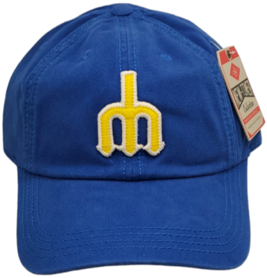 Seattle Mariners Slouch Hat Dad Cap 1977-1980 Logo