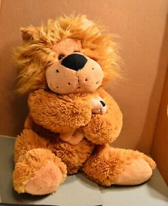 Kellytoy LION With Baby Cub Soft Plush Stuffed Animal Toy ~14