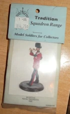 Tradition, Squadron Line, British ROYAL ENGINEERS  MUSICIAN 1986 54mm METAL