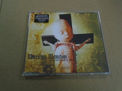MARILYN MANSON - Disposible Teens (CD - Single Import) Like New Mint Condition!