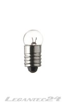 GlüHlampe 6V 100Ma 0,6W E10 11X24Mm GlüHbirne Lampe Birne 6Volt 0,6Watt Neu